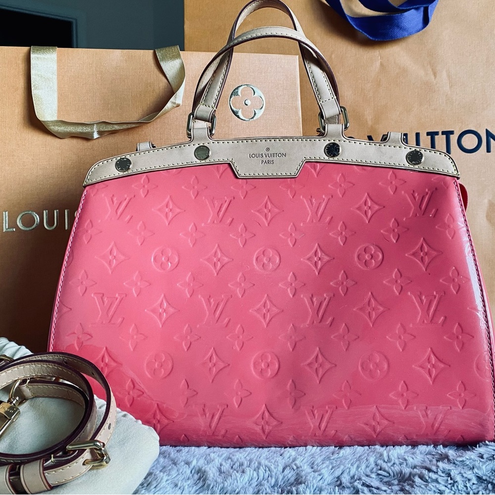 Authentic Louis Vuitton Rose Brea Mm